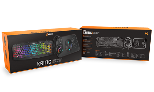 Kit Gaming RGB Krom Kritic