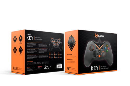 Gamepad Krom Key PC-PS3. PC GAMING
