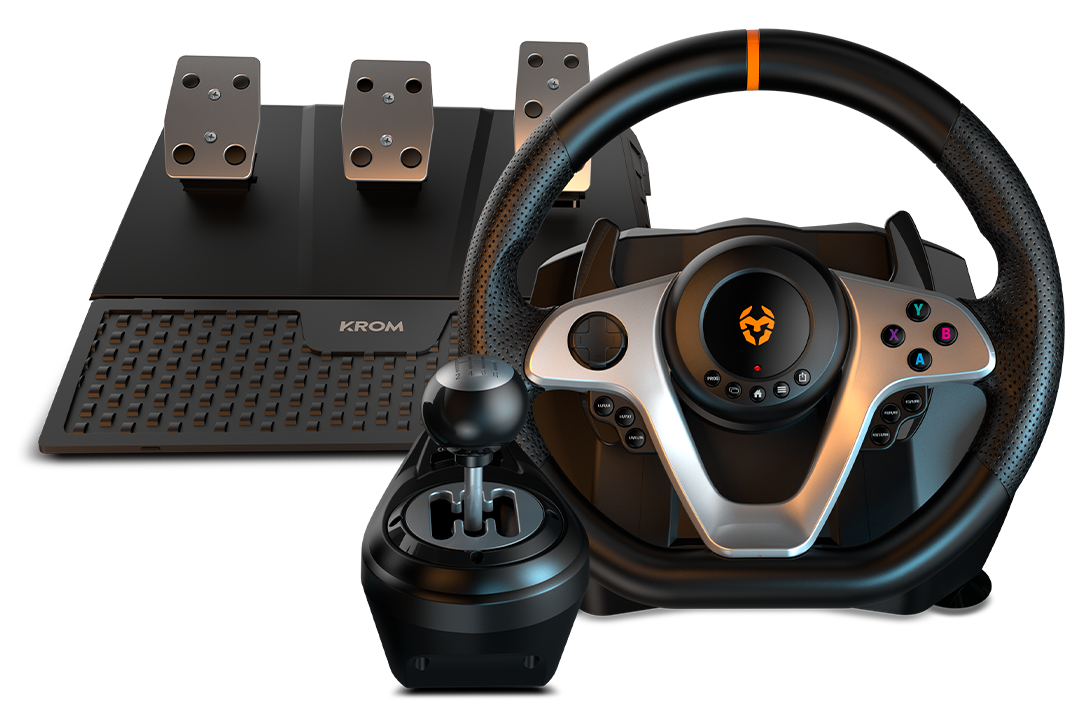 Dual Clutch Racing Simulator Controlador de Jogo, Volante