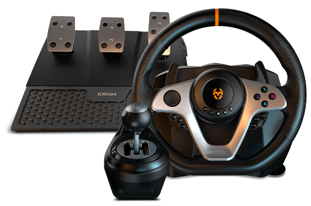 Volante de Jogos NOX Krom K-Wheel